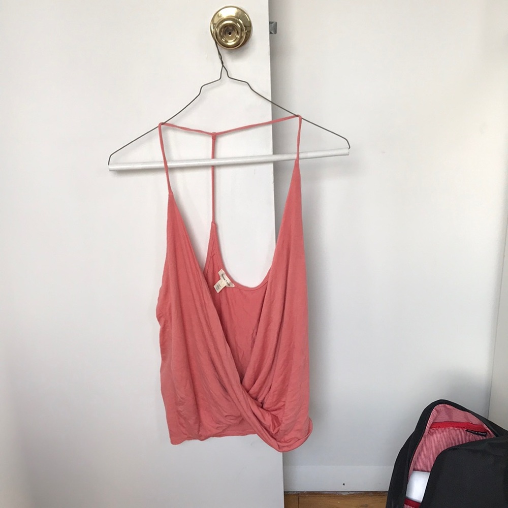Silence + Noise Deep V-neck tank top